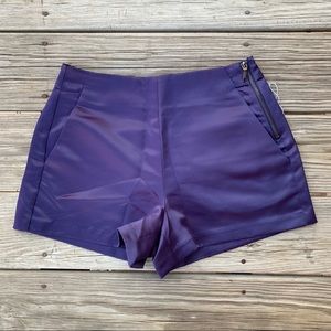 purple shorts